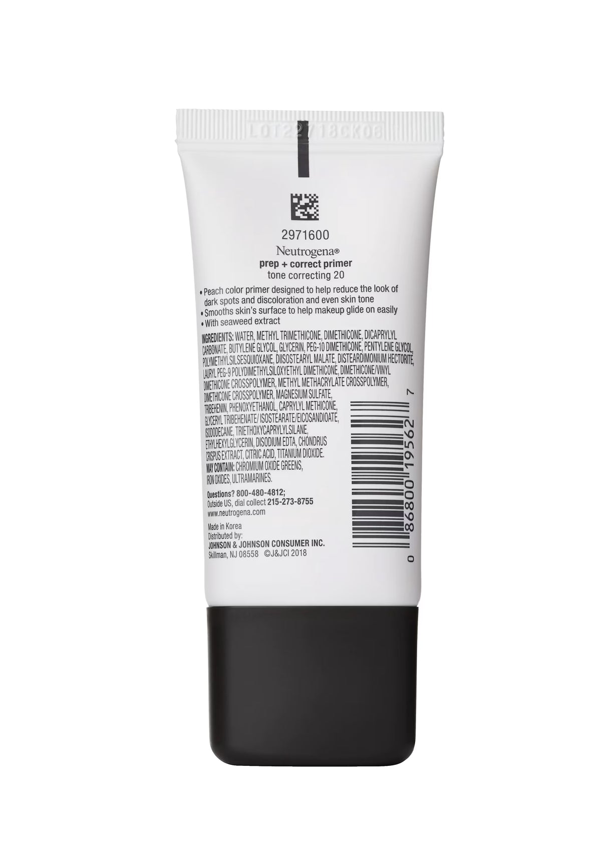 Neutrogena® Prep + Correct Primer, Tone Correcting 20, 1.0 Oz - US 2764