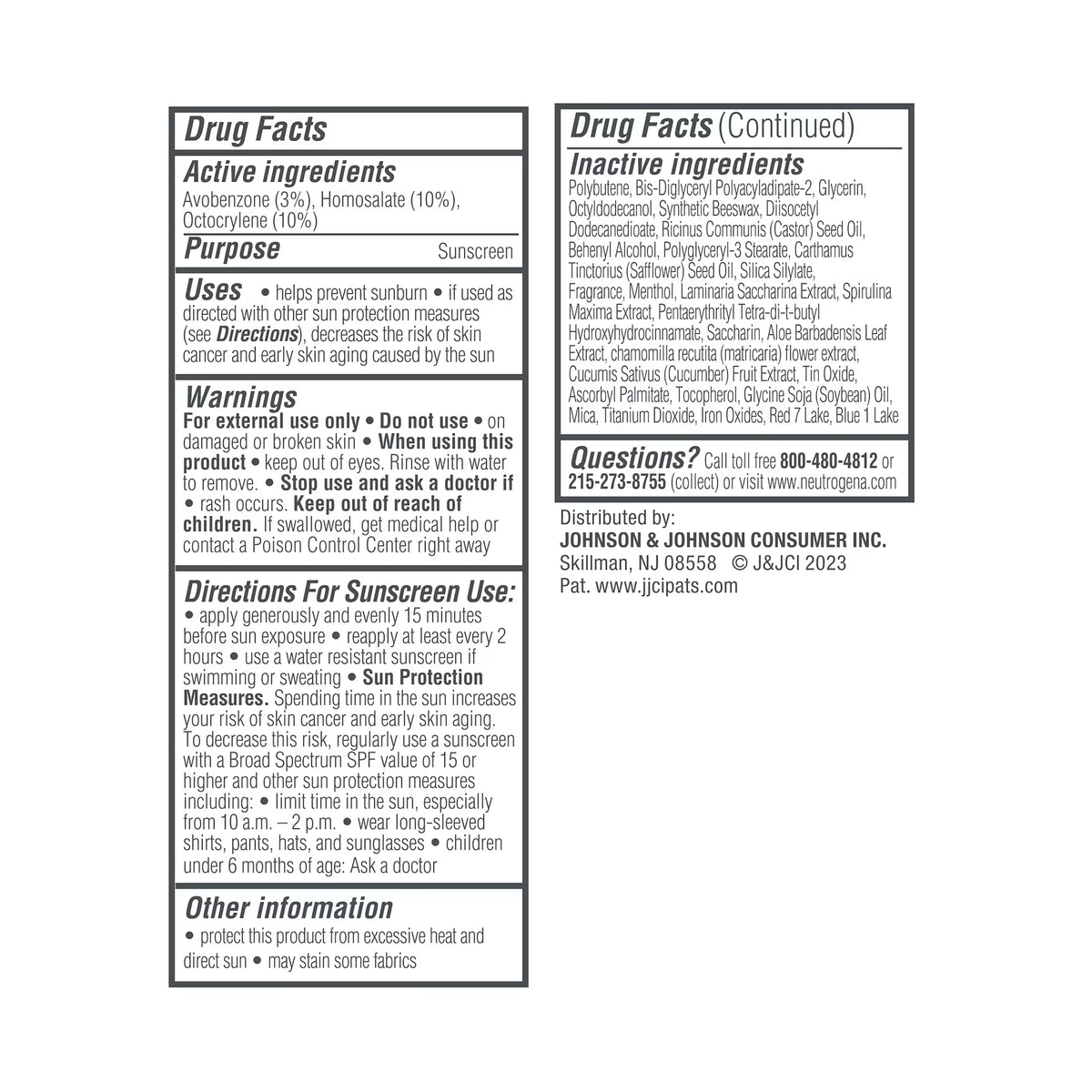 Neutrogena® MoistureShine Lip Soother SPF 20, Shine 30, .35 Oz - US 6836