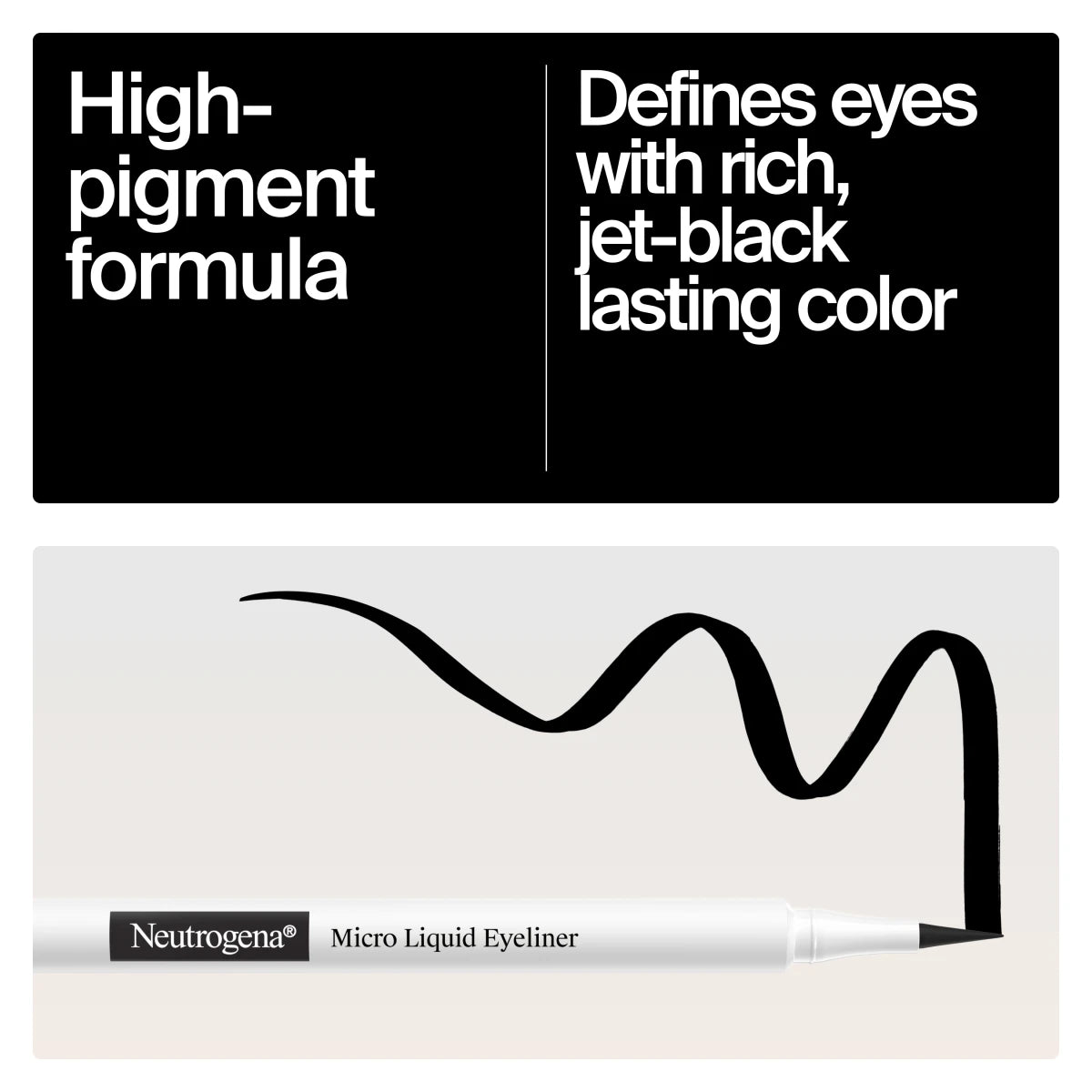 Neutrogena® Micro Liquid Eyeliner, Black 10, 0.04 Fl. Oz - US 1003