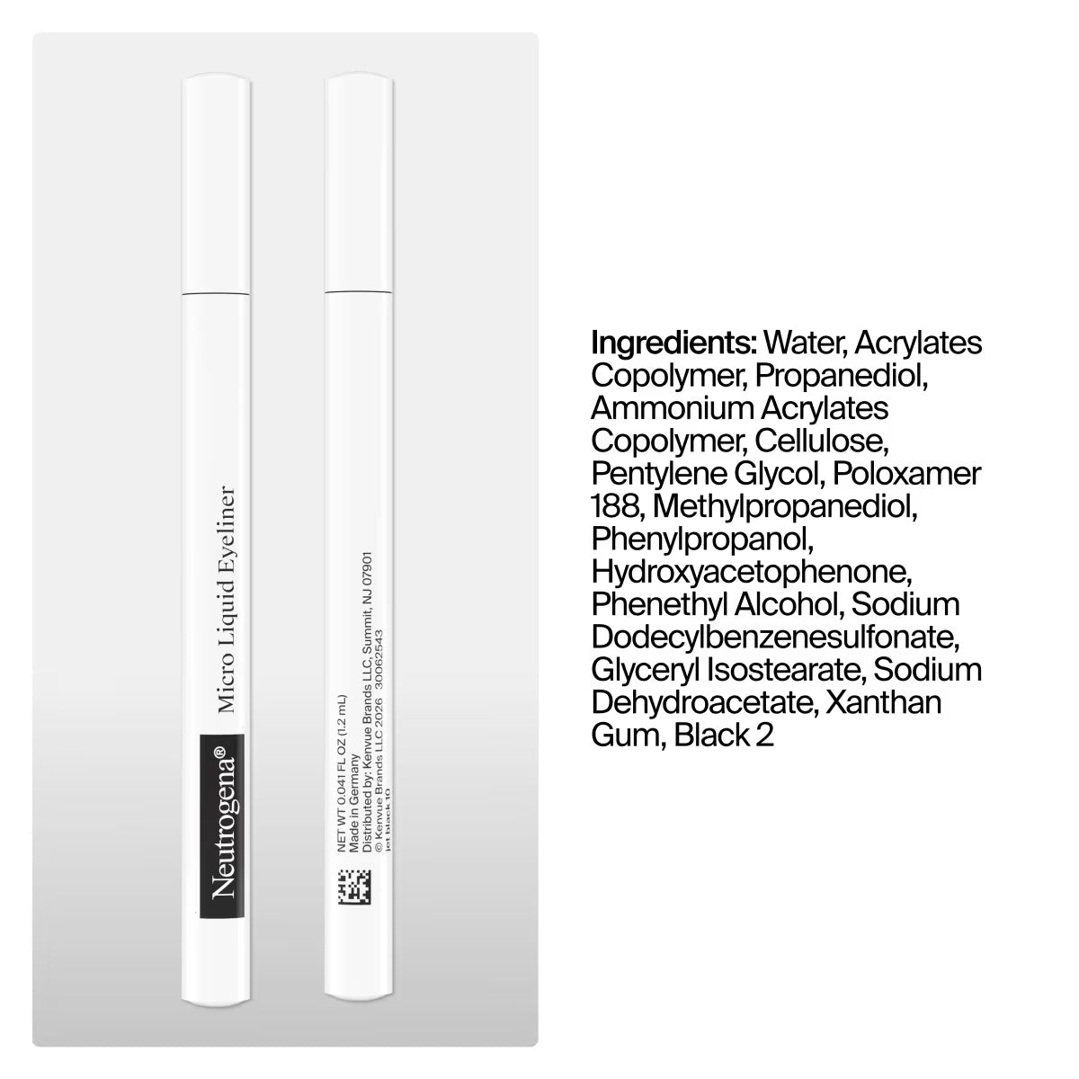 Neutrogena® Micro Liquid Eyeliner, Black 10, 0.04 Fl. Oz - US 1003
