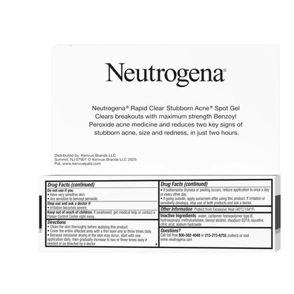 Neutrogena® Rapid Clear Stubborn Acne Spot Gel, 1 Oz - US 1163