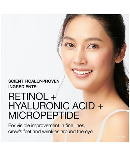 Neutrogena Rapid Wrinkle Repair Retinol Pro+ Eye Cream, Fragrance Free - US 3322