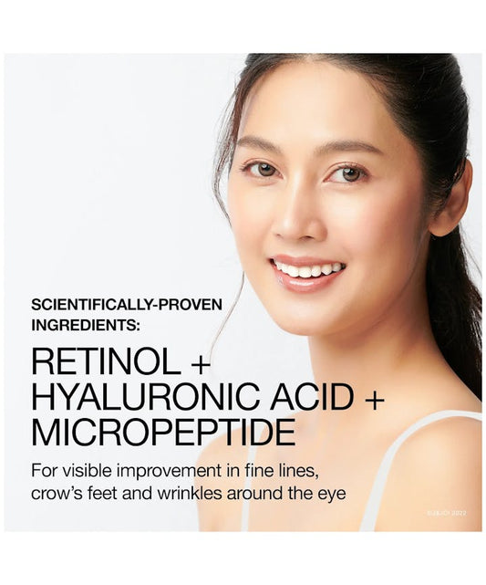 Neutrogena Rapid Wrinkle Repair Retinol Pro+ Eye Cream, Fragrance Free - US 3322