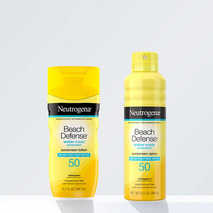 Neutrogena® Beach Defense Spray Sunscreen Broad Spectrum SPF 50, 6.5 Oz - US 6906