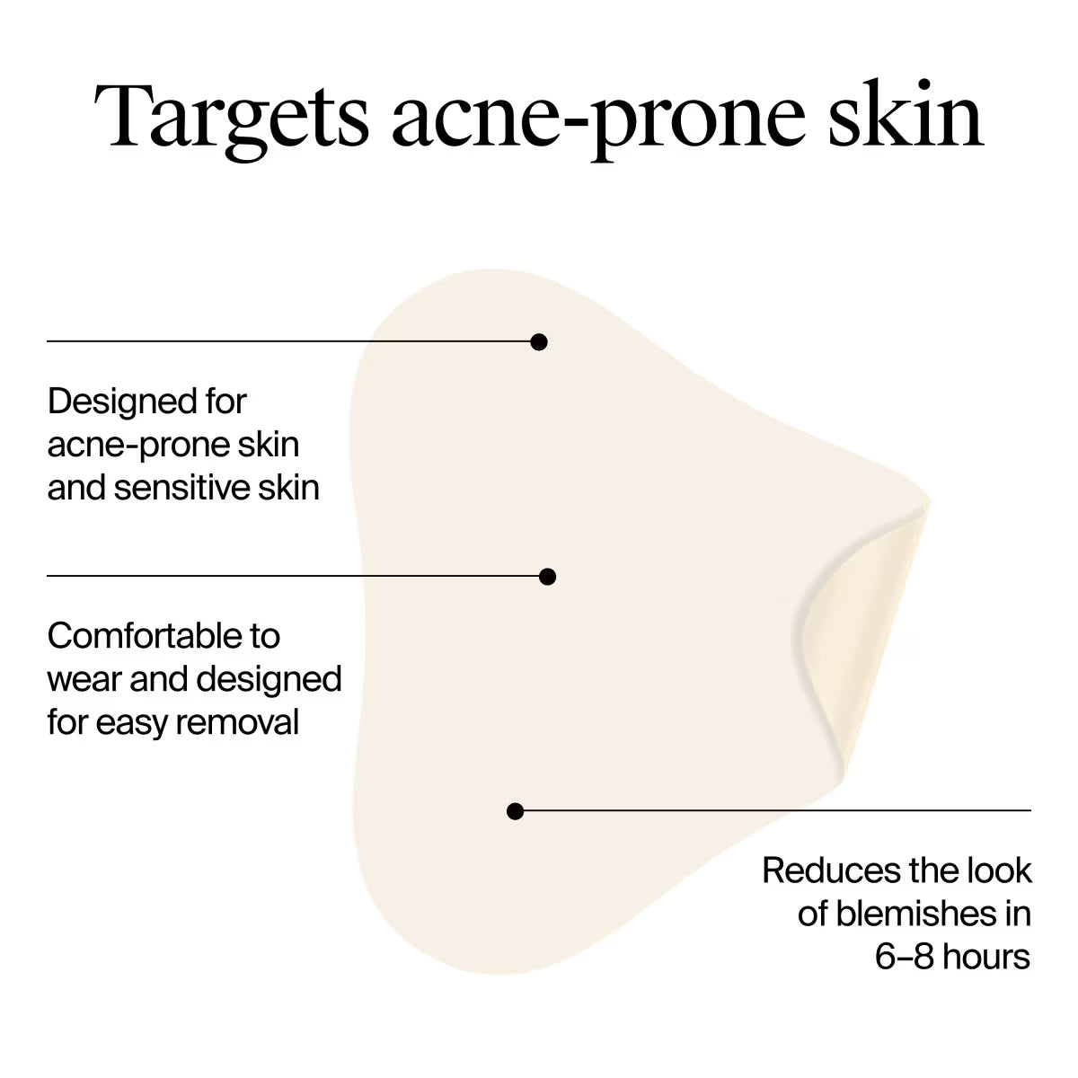 Neutrogena® Sensitive Skin Triangle Acne Patches, 10 Count - US 7360