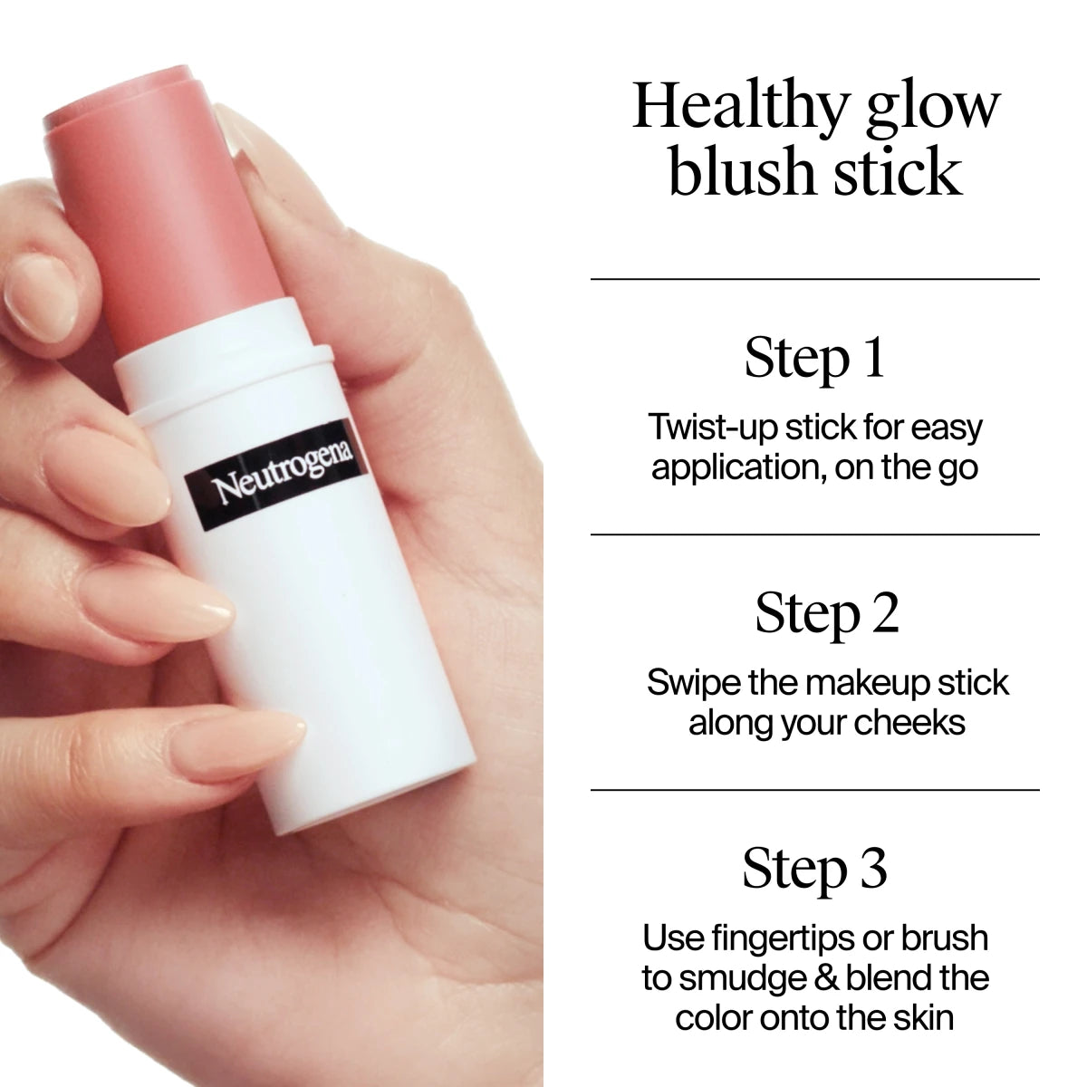 Neutrogena® Healthy Glow Blush Stick. Peachy Keen, 0.3 Oz - US 2813