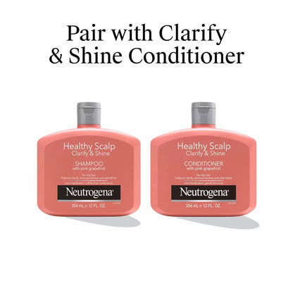 Neutrogena® Healthy Scalp Clarify & Shine Shampoo with Pink Grapefruit 12 fl oz - US 1767