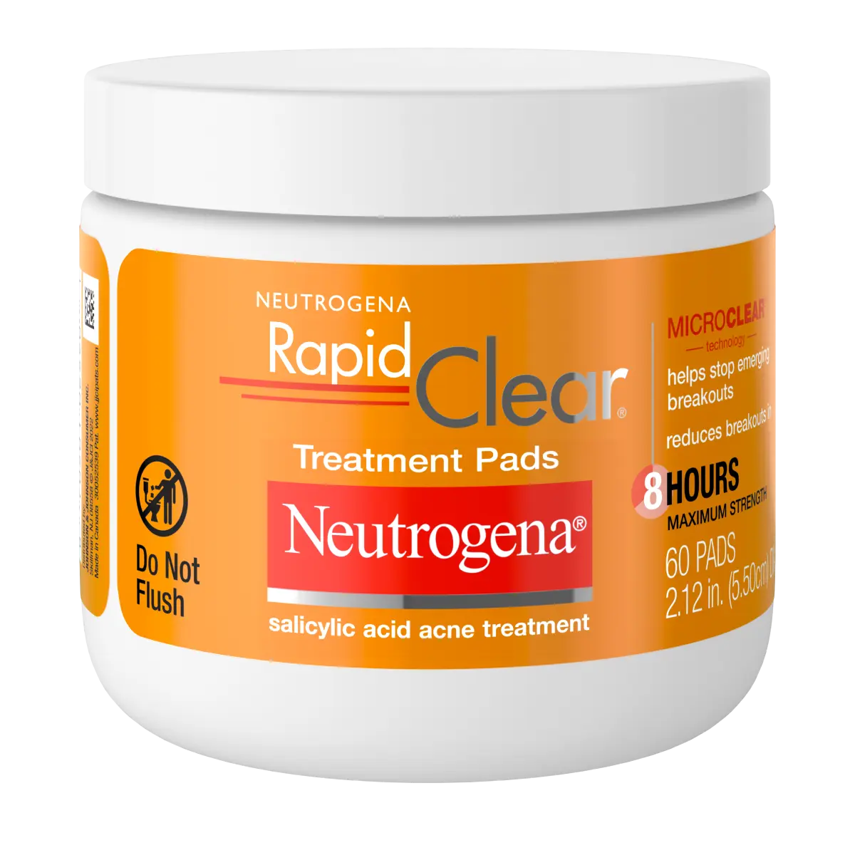 Neutrogena® Rapid Clear Maximum Strength Treatment Pads, 60 Count - US 6863