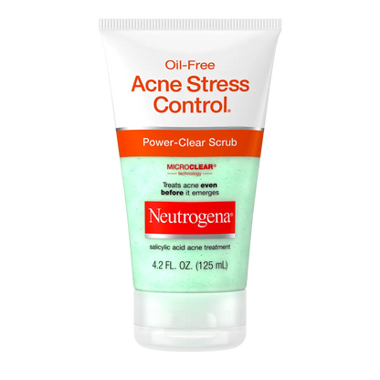 Neutrogena® Oil-Free Acne Stress Control Power-Clear Scrub, 4.2 Fl. Oz - US 6686