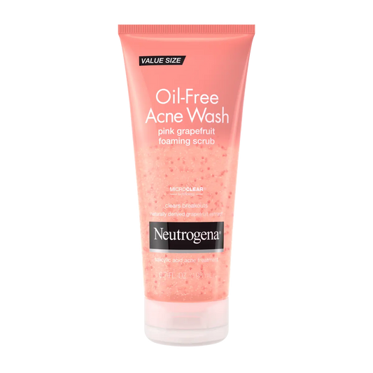 Neutrogena® Oil-Free Acne Wash Pink Grapefruit Acne Wash Foaming Scrub, 6.7 Fl. Oz - US 1184