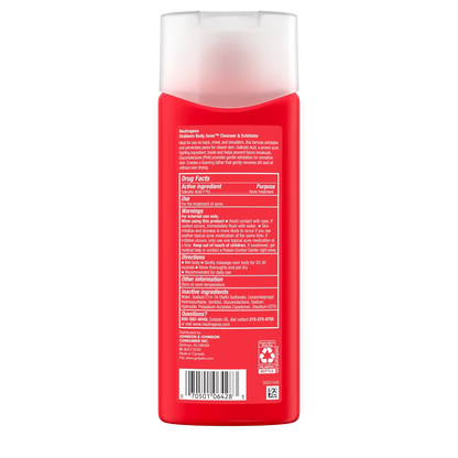 Neutrogena® Stubborn Body Acne Cleanser & Exfoliator, 8.5 Fl. Oz - US 4261