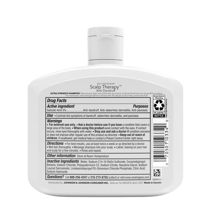 Neutrogena® Scalp Therapy Anti-dandruff Extra Strength - US 4484