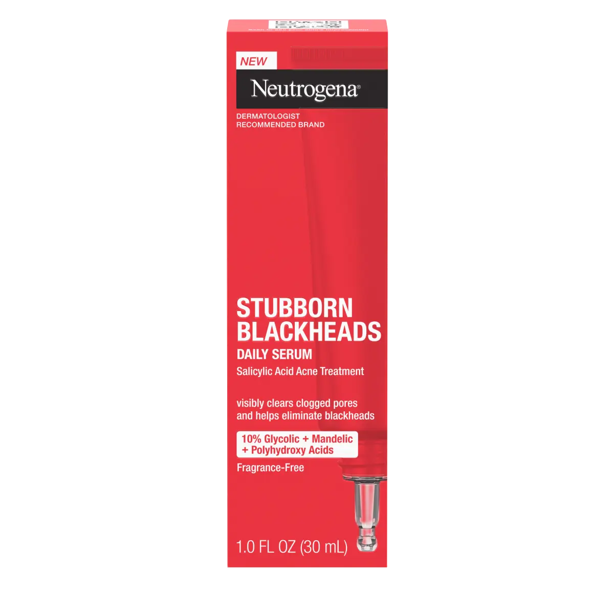 Neutrogena® Stubborn Blackheads Daily Acne Facial Serum, 1 Fl. Oz - US 7090