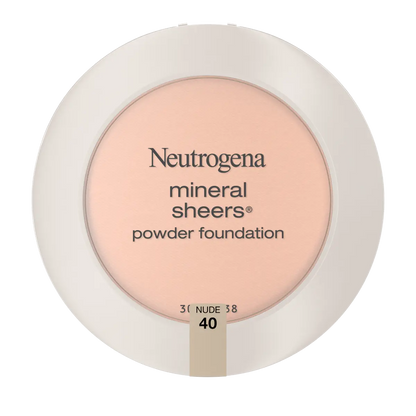 Neutrogena® Mineral Sheers Compact Powder Foundation, Nude 40, .34 Oz - US 5805