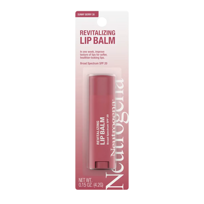 Neutrogena Revitalizing Lip Balm SPF 20, Sheer Sunny Berry 30, .15 Oz - US 2513