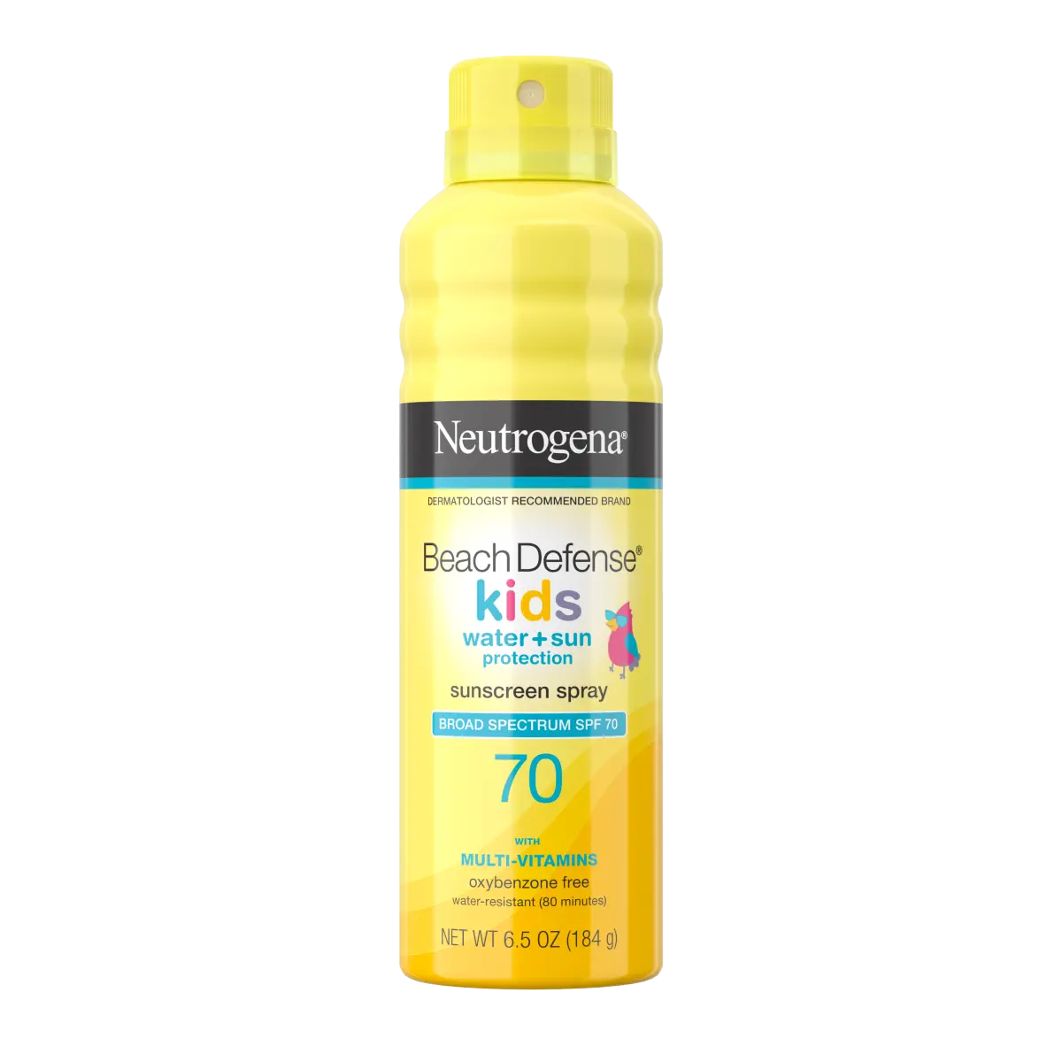 Neutrogena® Beach Defense Kids Sunscreen Spray Broad Spectrum SPF 70, 6.5 Oz - US 7499