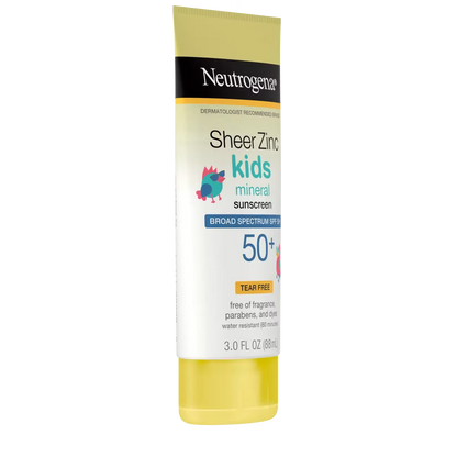 Sheer Zinc Kids Mineral Sunscreen Broad Spectrum SPF 50+ - US 5344