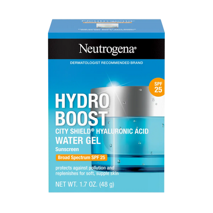 Neutrogena® Hydro Boost City Shield Water Gel with Broad Spectrum SPF 25, 1.7 Oz - US 5243
