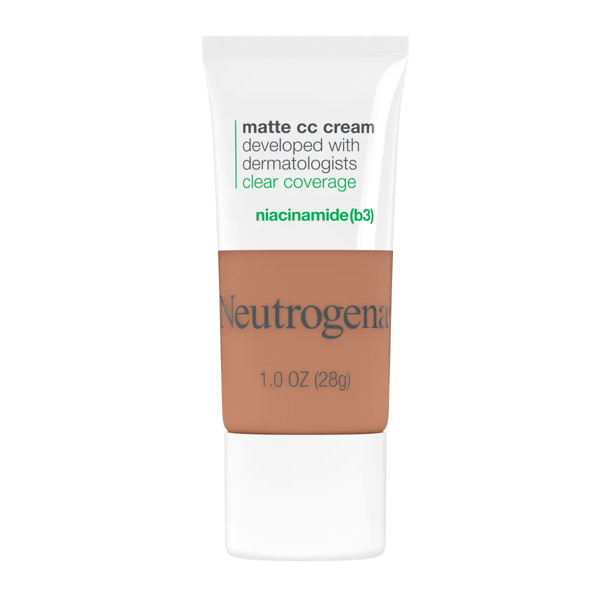 Neutrogena® Clear Coverage Flawless Matte CC Cream, Maple 7.0, 1 Oz - US 3079