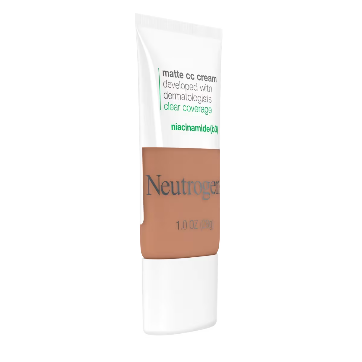 Neutrogena® Clear Coverage Flawless Matte CC Cream, Maple 7.0, 1 Oz - US 3079