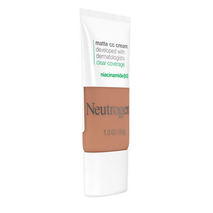Neutrogena® Clear Coverage Flawless Matte CC Cream, Maple 7.0, 1 Oz - US 3079