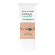 Neutrogena® Clear Coverage Flawless Matte CC Cream, Barley Beige 2.3, 1 Oz - US 6596