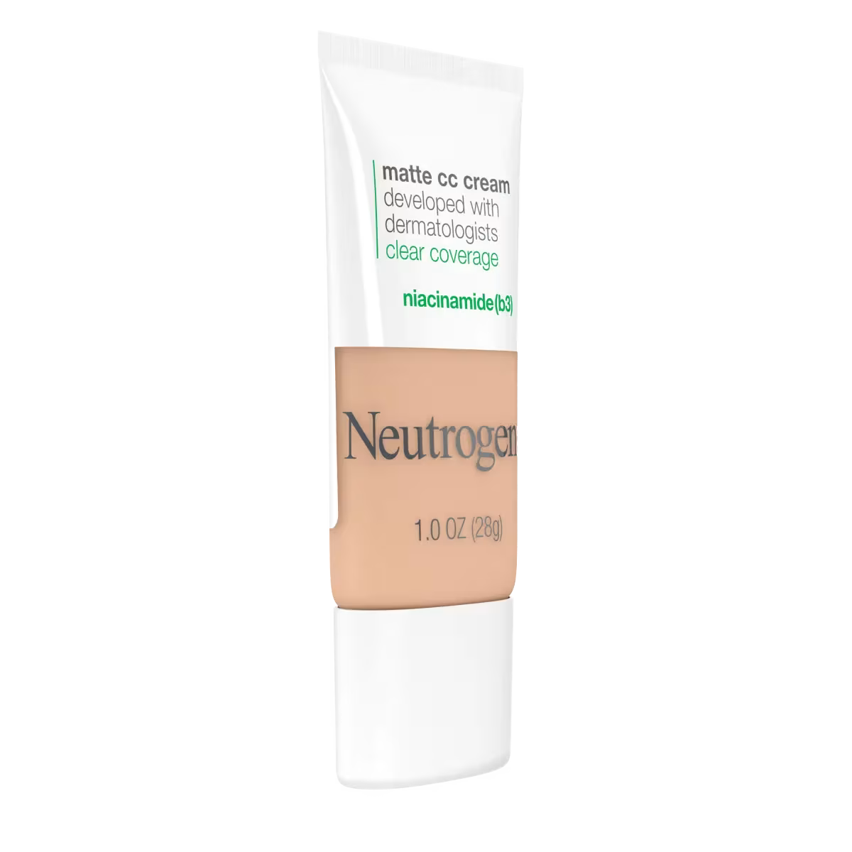 Neutrogena® Clear Coverage Flawless Matte CC Cream, Warm Peach 2.7, 1 Oz - US 2914