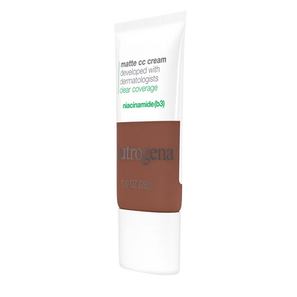 Neutrogena® Clear Coverage Flawless Matte CC Cream, Suede 9.2, 1 Oz - US 8622
