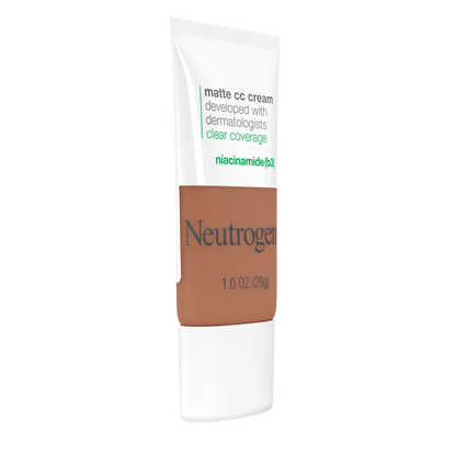 Neutrogena® Clear Coverage Flawless Matte CC Cream, Teak 8.3, 1 Oz - US 3210