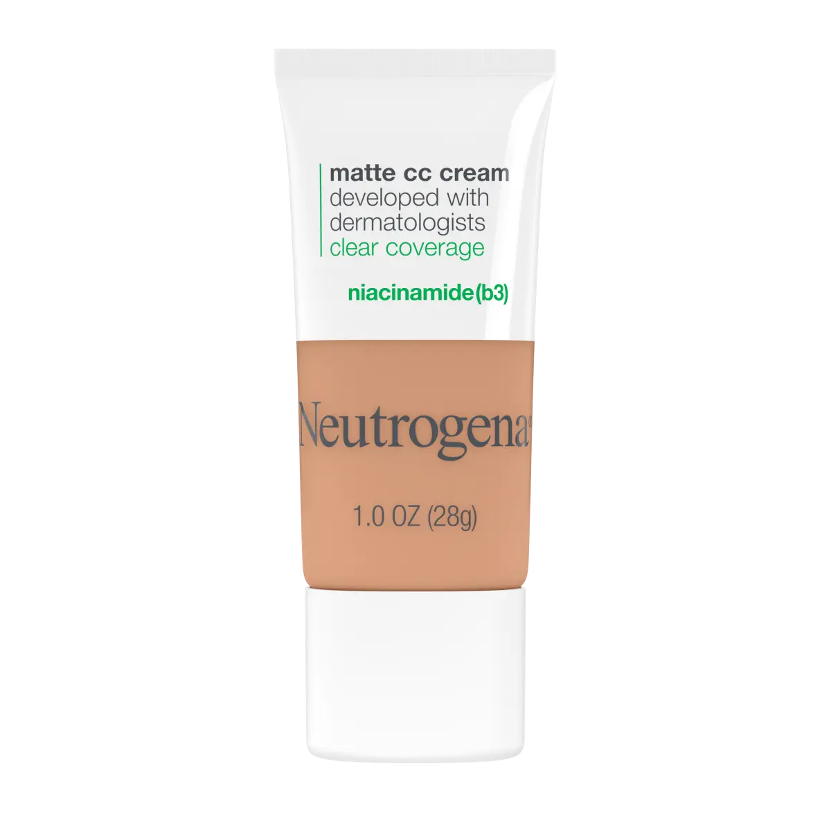 Neutrogena® Clear Coverage Flawless Matte CC Cream, Warm Linen 5.5, 1 Oz - US 1945