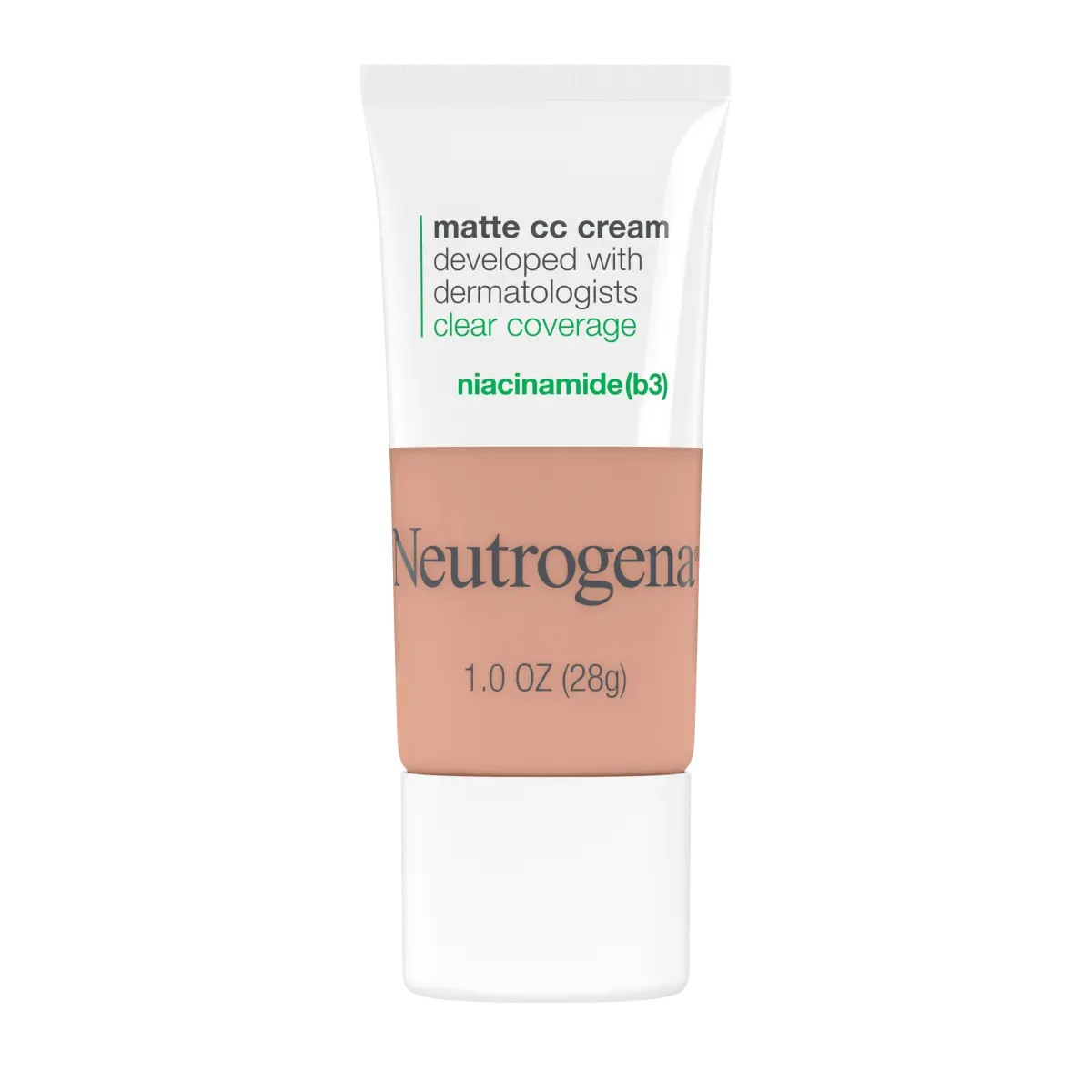 Neutrogena® Clear Coverage Flawless Matte CC Cream, Light Golden 4.7, 1 Oz - US 8517