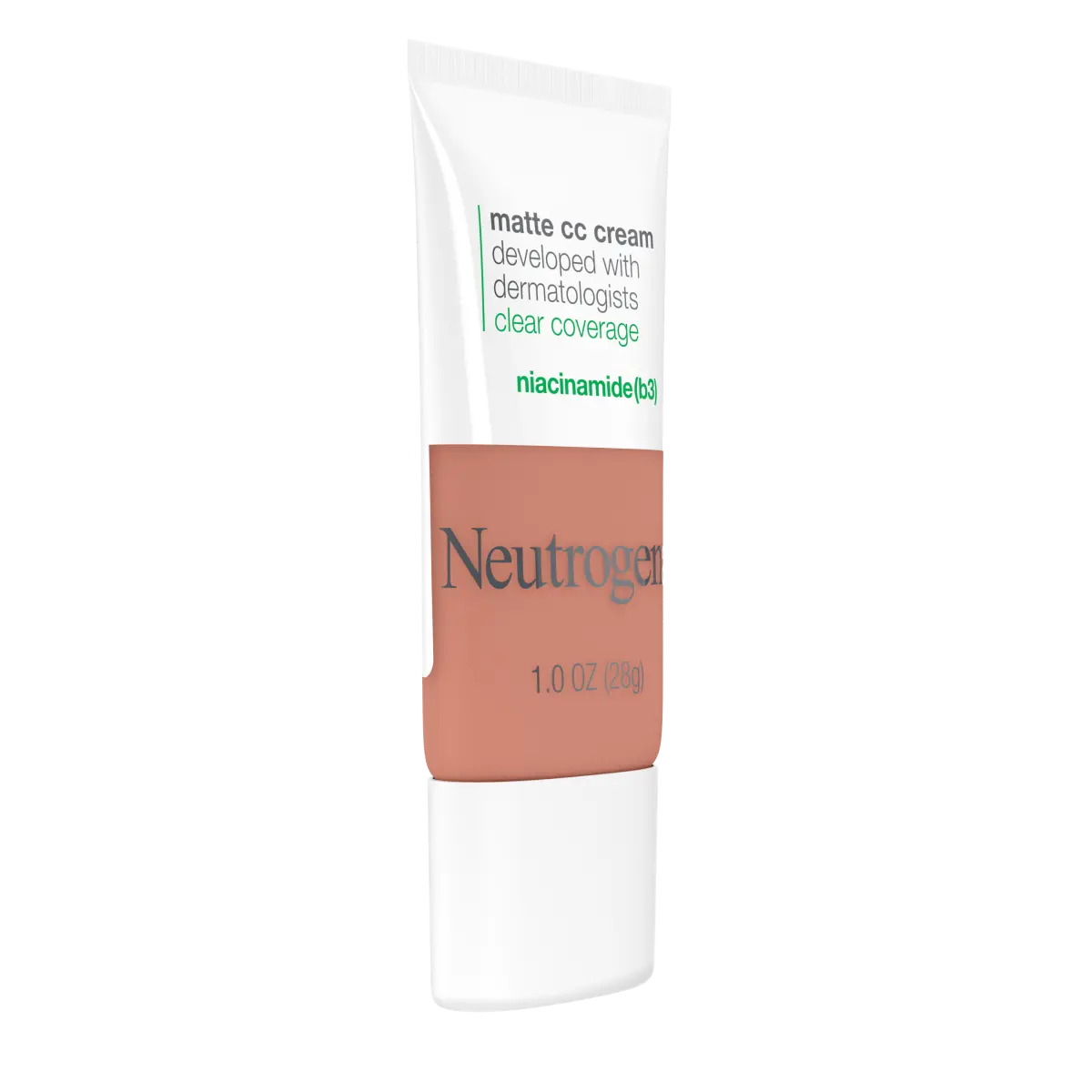 Neutrogena® Clear Coverage Flawless Matte CC Cream, Warm Honey 7.2, 1 Oz - US 3766