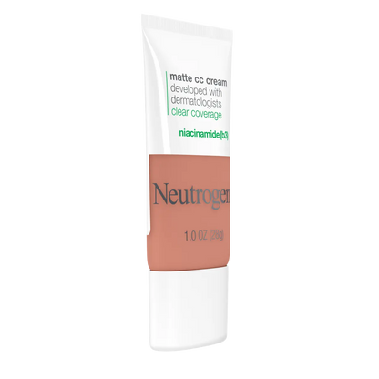 Neutrogena® Clear Coverage Flawless Matte CC Cream, Warm Honey 7.2, 1 Oz - US 3766