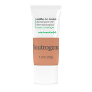 Neutrogena® Clear Coverage Flawless Matte CC Cream, Cappuccino 6.3, 1 Oz - US 5535