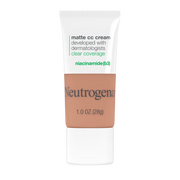 Neutrogena® Clear Coverage Flawless Matte CC Cream, Toast 5.7, 1 Oz - US 3413