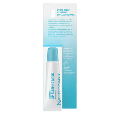 Neutrogena® Hydro Boost Hydrating Clear Lip Sleeping Mask with Hyaluronic Acid, 0.35 Oz - US 6067
