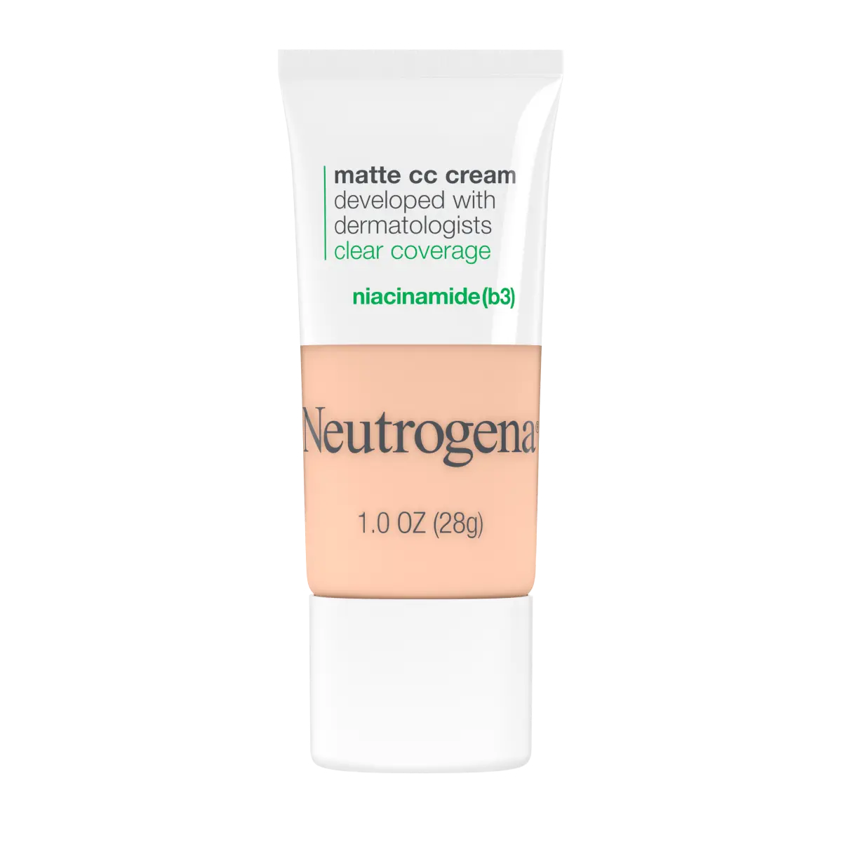 Neutrogena® Clear Coverage Flawless Matte CC Cream, Shell 1.0, 1 Oz - US 2009