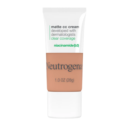 Neutrogena® Clear Coverage Flawless Matte CC Cream, Fawn 5.0, 1 Oz - US 9425