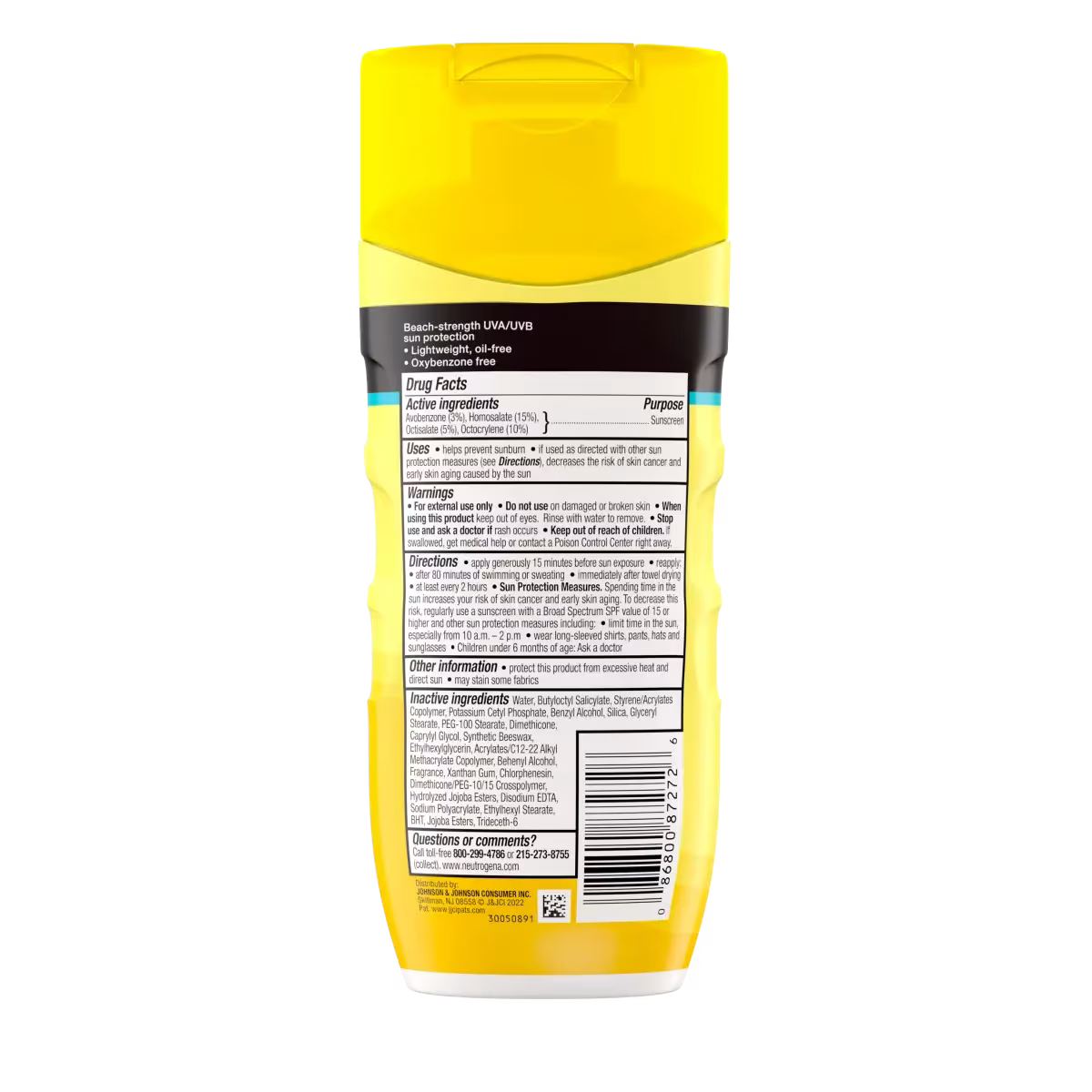 Neutrogena® Beach Defense Sunscreen Lotion Broad Spectrum SPF 70, 6.7 Oz - US 2172