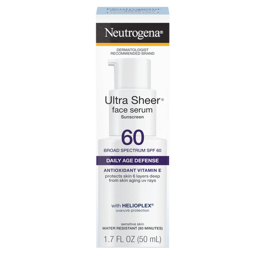 Neutrogena® Ultra Sheer Face Serum SPF 60, 1.7 Oz - US 3002