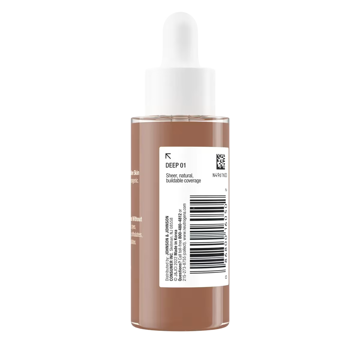 Neutrogena® Healthy Skin Sensitive Skin Serum Foundation, Deep 01, 1 Oz - US 3799