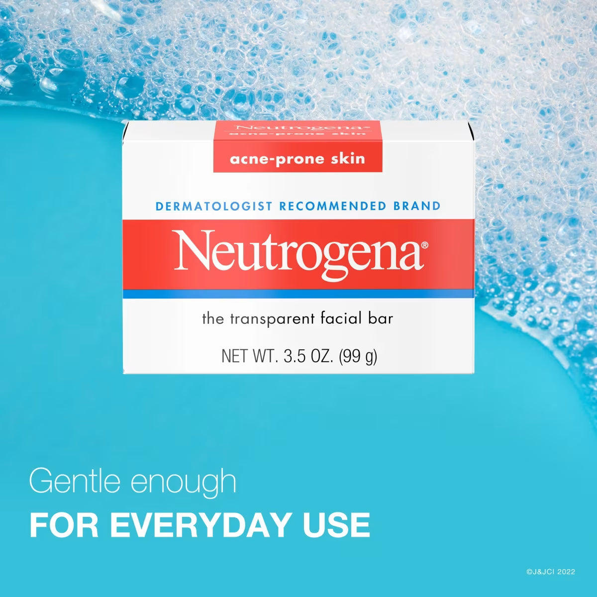 Neutrogena Facial Cleansing Bar for Acne-Prone Skin, 3.5 Oz - US 1611