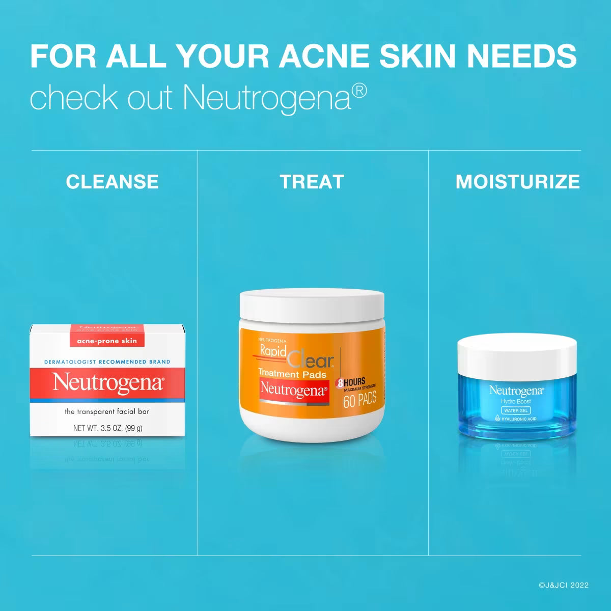 Neutrogena Facial Cleansing Bar for Acne-Prone Skin, 3.5 Oz - US 1611