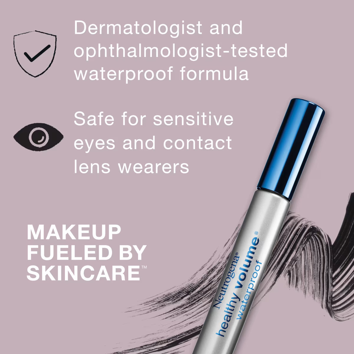 Neutrogena® Healthy Volume Waterproof Mascara, Black/Brown 08, .21 Oz - US 9572