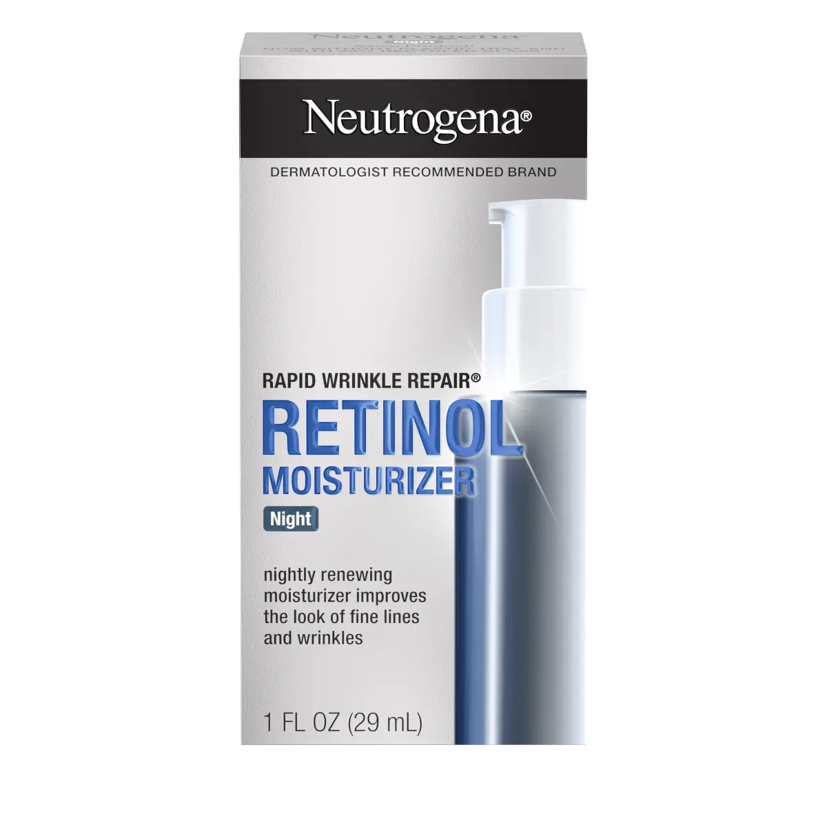 Neutrogena® Rapid Wrinkle Repair Retinol Night Moisturizer, 1 Fl. Oz - US 0657