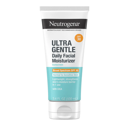 Neutrogena® Ultra Gentle Daily Facial Moisturizer with Broad Spectrum SPF 30, 3.4 Fl. Oz - US 3122