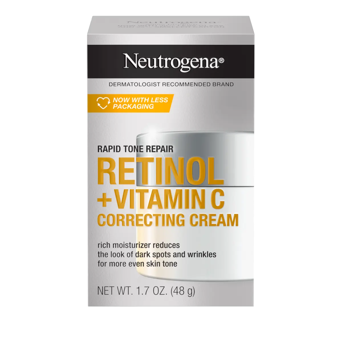 Neutrogena® Rapid Tone Repair Retinol + Vitamin C Correcting Cream, 1.7 Oz - US 1774