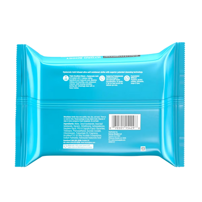 Neutrogena Hydro Boost Ultra-Soft Micellar Cleansing Wipes, 25 Count - US 7876