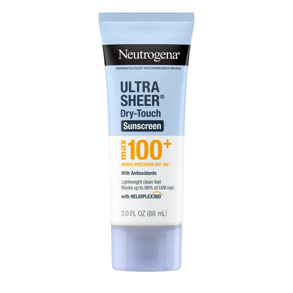 Neutrogena® Ultra Sheer Dry-Touch Broad Spectrum Max SPF 100+ Body Sunscreen, 3 Oz - US 5698