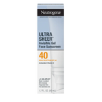Neutrogena® Ultra Sheer Invisible Gel Face Sunscreen Broad Spectrum SPF 40, 1.7 Oz - US 0501